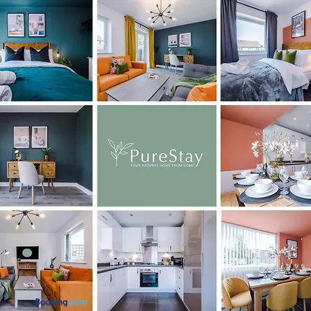 Designer House: Stadium-Adjacent Manchester Stay Exterior photo